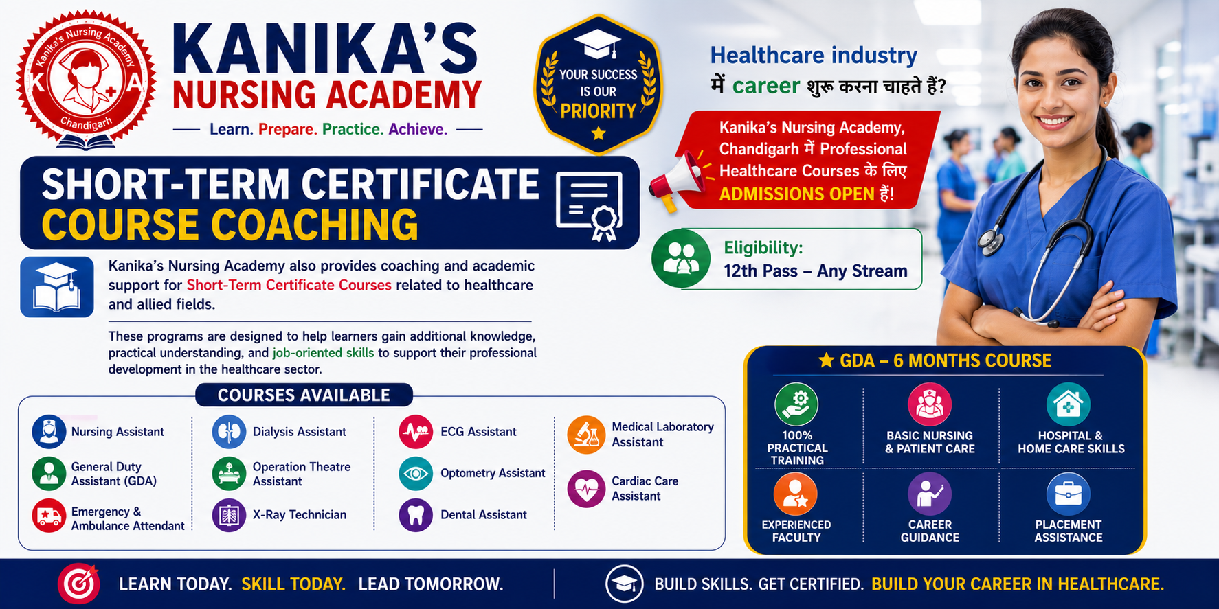 Short-Term Healthcare Certificate Course Coaching course overview