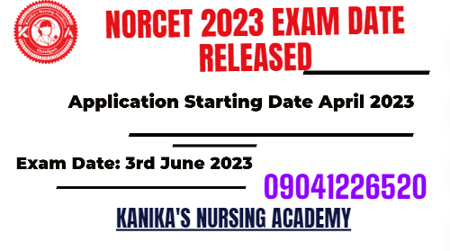 norcet 2023 exam date