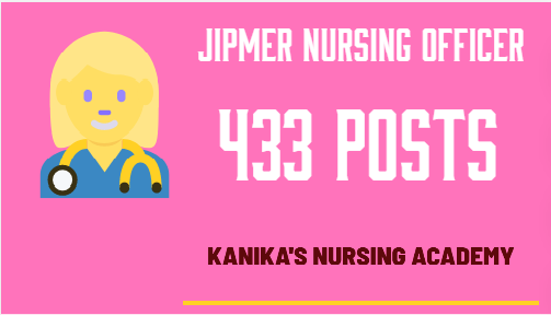 jipmer nursing officer
