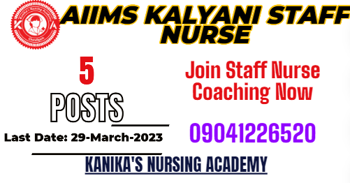AIIMS Kalyani Staff Nurse