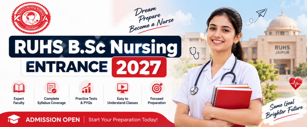 RUHS B.Sc Nursing Entrance Exam 2027: Exam Date, Application Form, Eligibility, Syllabus & Updates